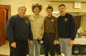 The Stagehands meet Ted Nugent